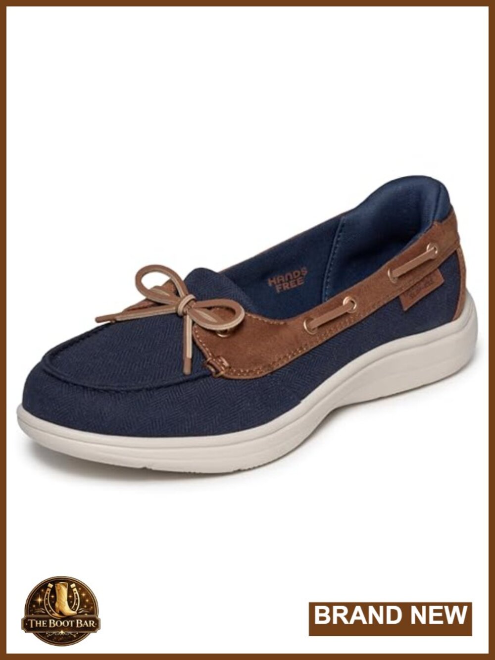 Women's Hands Free Slip-ins On-the-go Flex Radiant Scooped Boat Shoe